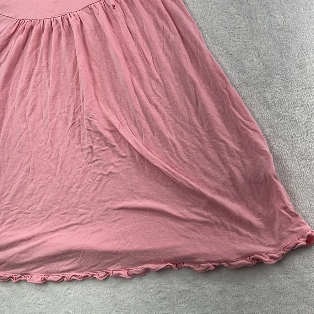 PLAY Kickee Pants 3T Bamboo Pink‎ Ruffle Short Sleeve Swing Dress